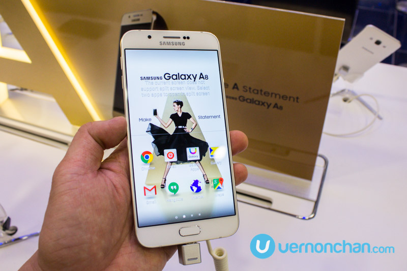 Samsung Galaxy A8 launch