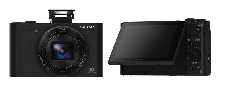 Sony Cyber-shot DSC-HX90V and WX500