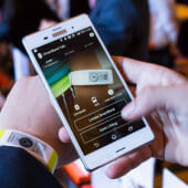 Xperia Z3 with SmartBand Talk
